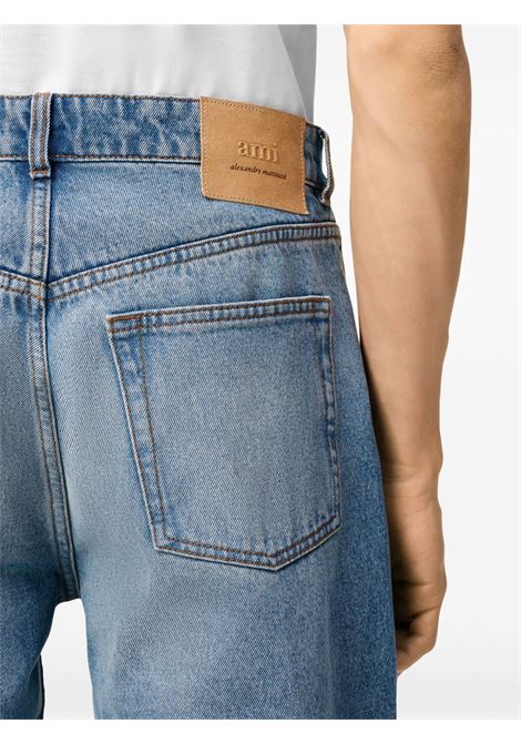 jeans large fit uomo blu AMI PARIS | HTR450.DE0046480